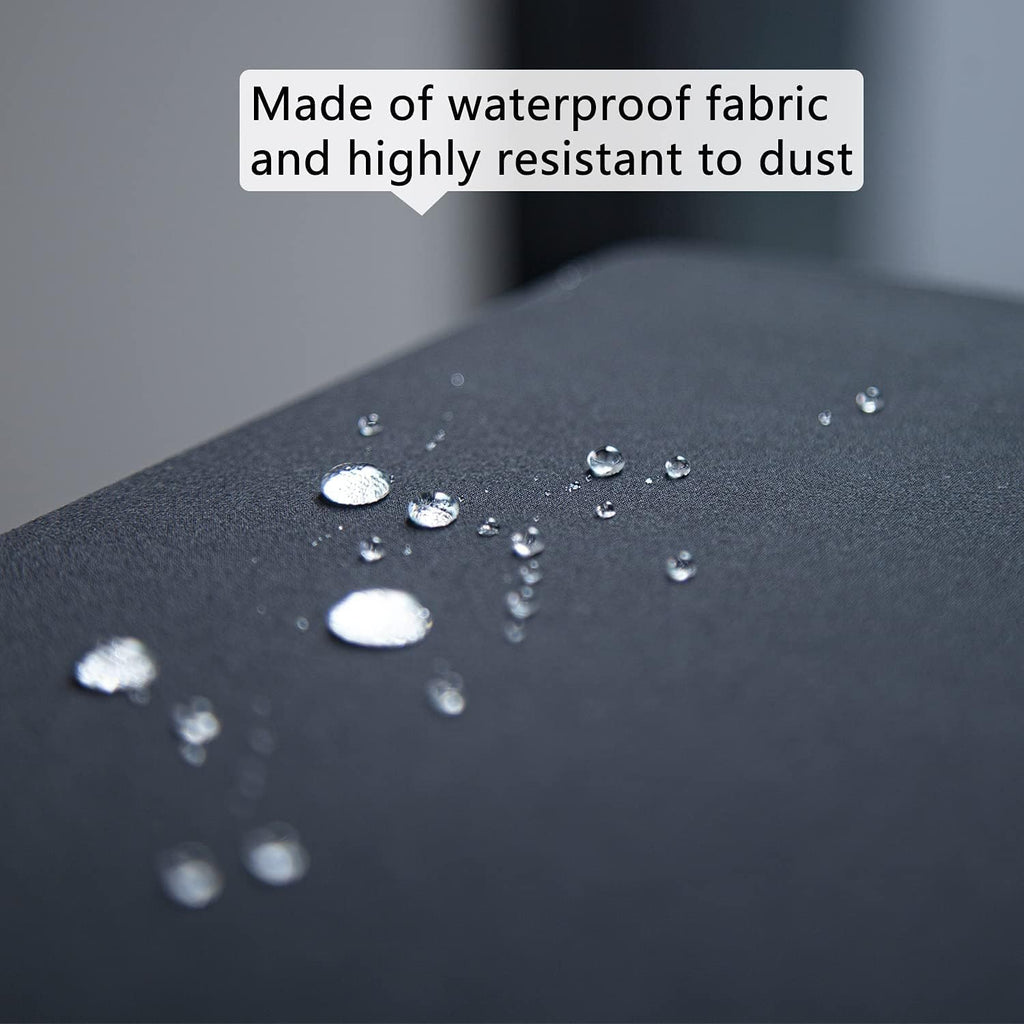 Piano Dust Cover 61-88 Keys Weighted Keyboard Small Keyboard Piano Covers Waterproof Locking Clasp Keep It From Dust and Dirt (61-76 KEYS)