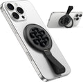 TAURI for Magsafe Suction Phone Grip - Universal Magnetic Suction Grip, 360° Rotating Hands-Free Holder, Silicone Suction Grip for iPhone 16 Pro Max/15/Android/S25,Black