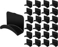 30 Pcs Headphone Wall Hangers Adhesive Gaming Headset Holder Hooks for Wall Mount Strong Universal Stand Hooks for Most Headphone Controller, Hat, Baseball Caps, Closet, Door