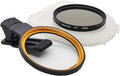 67mm Clip-on CPL Phone Camera Lens Filter, Polarized Camera Lens Filter CPL Filter for iPhone 16 15 Pro Max Plus 14 13 Pro Max Mini 12 11 X XS Galaxy