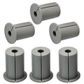 6pc Starlink Cable Grommet 1" Silicone Waterproof Wall Hole Pass Through Split Cable Bushings for TV Wire Ethernet Cord, Starlink Cable Routing Kit Accessories, 52.5mm/2.07" Ht, Grey