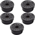 1-Inch Cable Grommets Petal-Shaped Buckle Type Wire Hole Cover for Cord Management and Protection of Cabinet, 5PCS 25mm