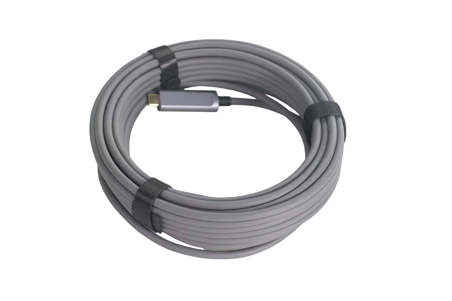 Fiber Optic USB A to USB C Cable(33ft),High Speed 10Gbps USB 3.2 Gen2 Active Optical Cable for VR, Webcam, Laptop,Camera,Projector etc,Grey