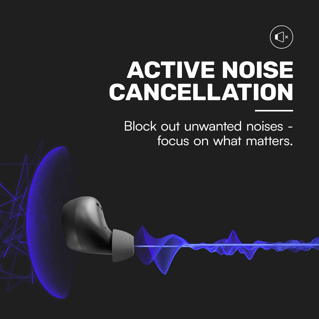 Raycon Everyday Earbuds Plus - Bluetooth True Wireless in-Ear Buds with 32 Hours Playtime, Multpoint Technology, Extreme Comfort, and Active Noise Cancellation (Forest Green)