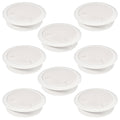 Desk Grommet 2 inch(50mm)8 Pcs, Desk Hole Grommet, Cable Grommet, Desk Hole Cover, Desk Cord Hole Cover, Desk Cable Hole Cover, Desk Wire Hole Insert, Furniture Hole Cover(White Grommet)
