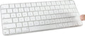 Allinside Silicone Keyboard Cover for iMac Magic Keyboard A2449/A2450, Protective Skin for iMac 24" Wireless Keyboard Released in 2021, US Layout, Transparent