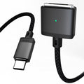 USB-C to Magnetic 3 Cable 140W, Safe Charging Cable Compatible with MacBook Pro 2021 M1 Pro & Max 14" 16", MacBook Air 2022 M2, Pro 2023 M2 Pro & Max 14" 16" - 6.6ft, Black