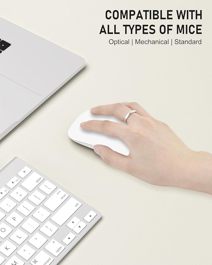 Desk Pad, 35.5" x 17" PU Leather Non-Slip Desk Mat Large Mouse Pad - Image 4