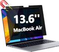Magnetic Privacy Screen Protector for MacBook Air 13.6 & 13 Inch 2022-2025 (M2/M3/M4) | Removable Anti-Spy Glare Blue Light Shield, 13.6inch Mac Laptop Privacy Filter