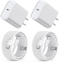iPhone 15 16 Charger Fast Charging,Extra Long 10FT USB C to USB C Cable 20W USBC Apple Fast Charger Block for iPhone 16/16 Plus/16 Pro/16 Pro Max/16e/15/15 Plus/15 Pro/15 Pro Max/iPad Pro/Air/AirPods