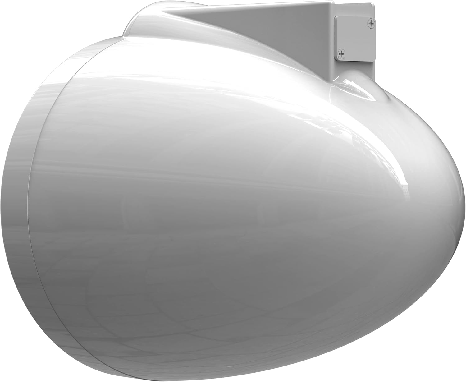 wet sounds Rev 8 White V2 Revolution Series 8" White Tower Speakers w/Silver Aluminum Fixed Clamp
