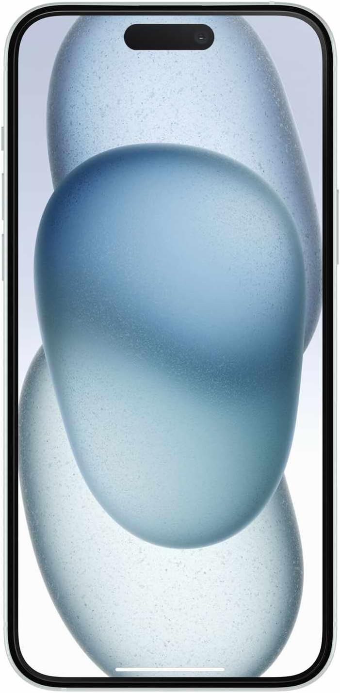 OtterBox iPhone 15 Glass Screen Protector, Flawless Touch Response, Fingerprint Resistant, Easy Installation