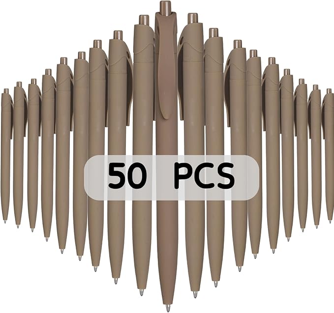 BallPoint Pens, 50 Pack, Bulk Pens, Click Pens by Wiaziert