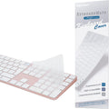 [Not for 2024 Release A3119] Keyboard Cover for iMac Magic Keyboard (Europe Layout 7 Shape Enter Key)(Model A2520, Touch ID Version, with Numeric Key) Ultra Thin Clear Protector Skin