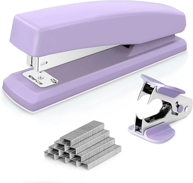 Deli Stapler, Desktop Stapler, Office Staplers, 25 Sheet Capacity, Includes by delioffice