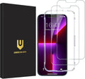 UNBREAKcable 2-Pack Screen Protector for iPhone 14 Plus/iPhone 13 Pro Max, Double Shatterproof Tempered Glass [Easy Installation] [9H Hardness] [99.99% HD Clear] [Case Friendly] for iPhone 6.7 inch