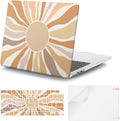 iCasso for MacBook Air 13 inch Case 2025 2024-2022 Release M4 A3240 M3 A3113 A2681 M2 with Liquid Retina Display, Hard Plastic Shell for Mac Air 13.6, TPU Keyboard Cover&Screen Protector, Sunshine