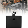 RTNLIT Microphone Music Stand Tray, Adjustable Clamp On Rack Tray Holder with 7.7 Pound Weight Capacity, for Music Sheet, Singing, Stage, Audio Recording (10.6" x 8")