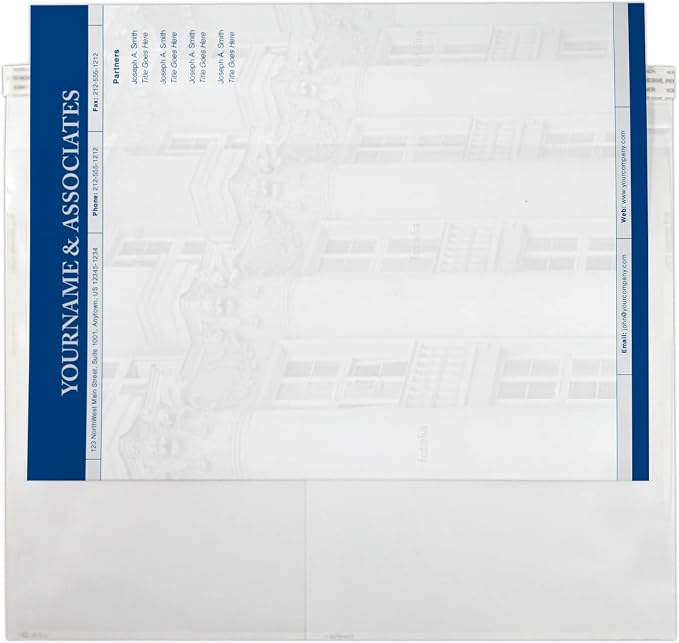 LUXPaper 9 x 12 Booklet Envelopes | Peel & Press | Crystal Clear | 3.5 Mil | 50 - Image 3