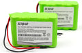(2-Pack) 12V NiMH Battery Pack AA2000mAh, 10-Cell Rechargeable Replacement for RC Models, LED Kits, Medical Equipment, DIY Projects