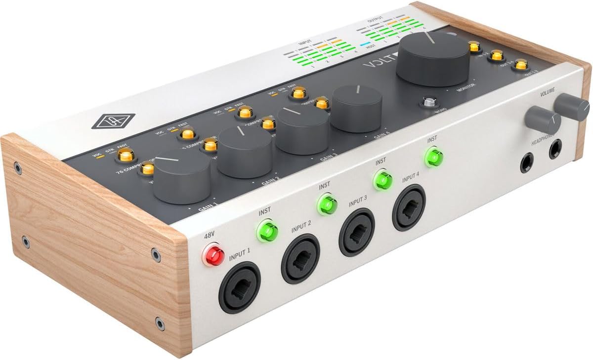 Universal Audio Volt 476p USB Recording Studio Audio Interface