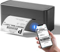 Phomemo Bluetooth Shipping Label Printer, 241BT 4X6 Wireless Thermal Printer for Samll Business, Label Printers for Shipping Package, Compatible with iPhone, Android, Amazon, Shopify, UPSP, Gray