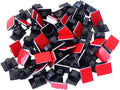 Adhesive Clips Strong Wire Holders 100 Pack Self-Adhesive Wire Clip Cable Cord Desk Management for Office Home and Car