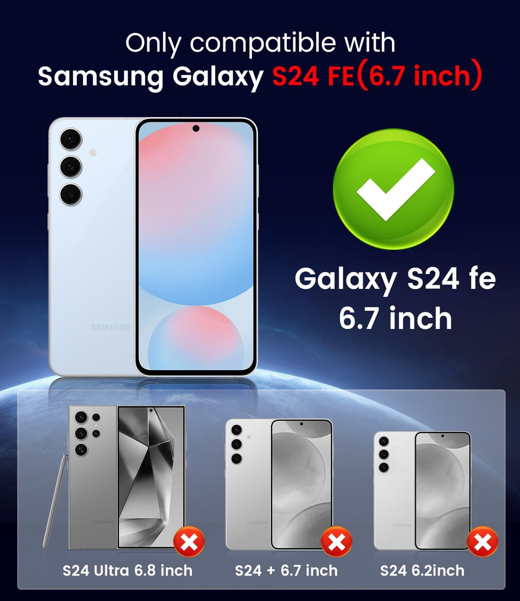 Magnetic for Samsung Galaxy S24 FE Case [Compatible with MagSafe][Built-in Camera Lens Protector] Slim Soft Silicone Bumper Shockproof Metallic Luster Phone Cover (Burgundy)