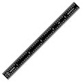 PEC Tools 6 inch Flexible Metal Ruler, High Contrast, 16R Graduation, Machinist by PECTools