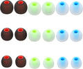 Silicone Earbud Tips Replacement Ear Tips Earbud Covers Fit Most in-Ear Earbuds(Inner Hole 3.8mm -5.1mm) Headphone Earbud Rubber Tips9 Pairs S M L