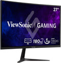 ViewSonic VX2718-2KPC-MHD 27 Inch Curved 1440p 1ms 180Hz Gaming Monitor with FreeSync Premium, Eye Care, HDMI and Display Port