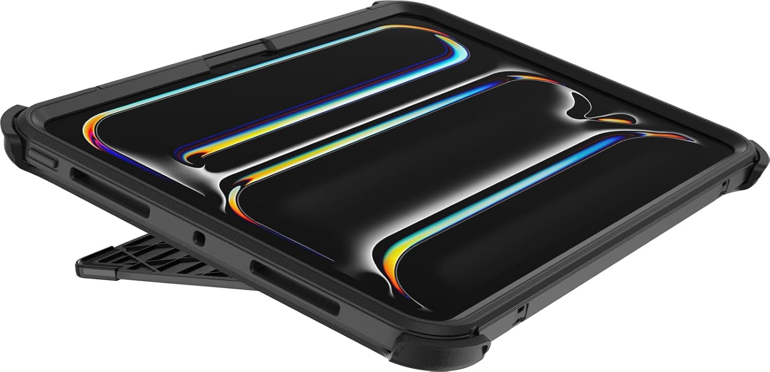 OtterBox Defender Series Case for iPad Pro 11-inch (M4) (2024) - Black, Rugged, Durable, Multi-Layer Protection