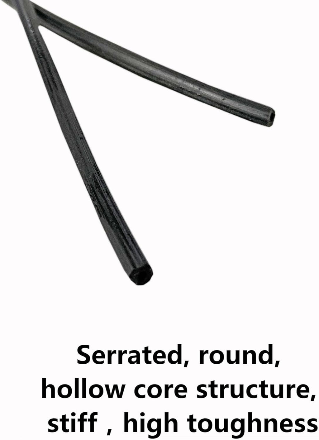FLYZZZ Screen Spline 0.125" (1/8"), 100 ft | for Narrow Grooves ONLY | NOT for All Standard Windows (See Guide in Image #2)