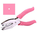 1 Pack 6.3 Inch Length 1/8 Inch Diameter of Circle Hole Handheld Single Paper by Yansanido