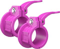 Olympic Barbell Clamps 2 inch Adjustable Barbell Clips Quick Release Pair of Locking Weight Clips for Bars