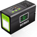 Portable Power Station 127W (Peak 150W),88.8Wh Solar Generator(Solar Panel Optional), Power Supply with 110V AC Outlet, 1*Type-C, 2*QC3.0, Solar Powered Generator for Emergency Backup, Camping
