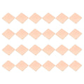 PATIKIL Copper Heatsink Pad Shims, 24 Pcs 20x20x0.5mm Copper Pad Shim IC Chipset GPU CPU Thermal Heatsink for Cooling Laptop Desktop Computer