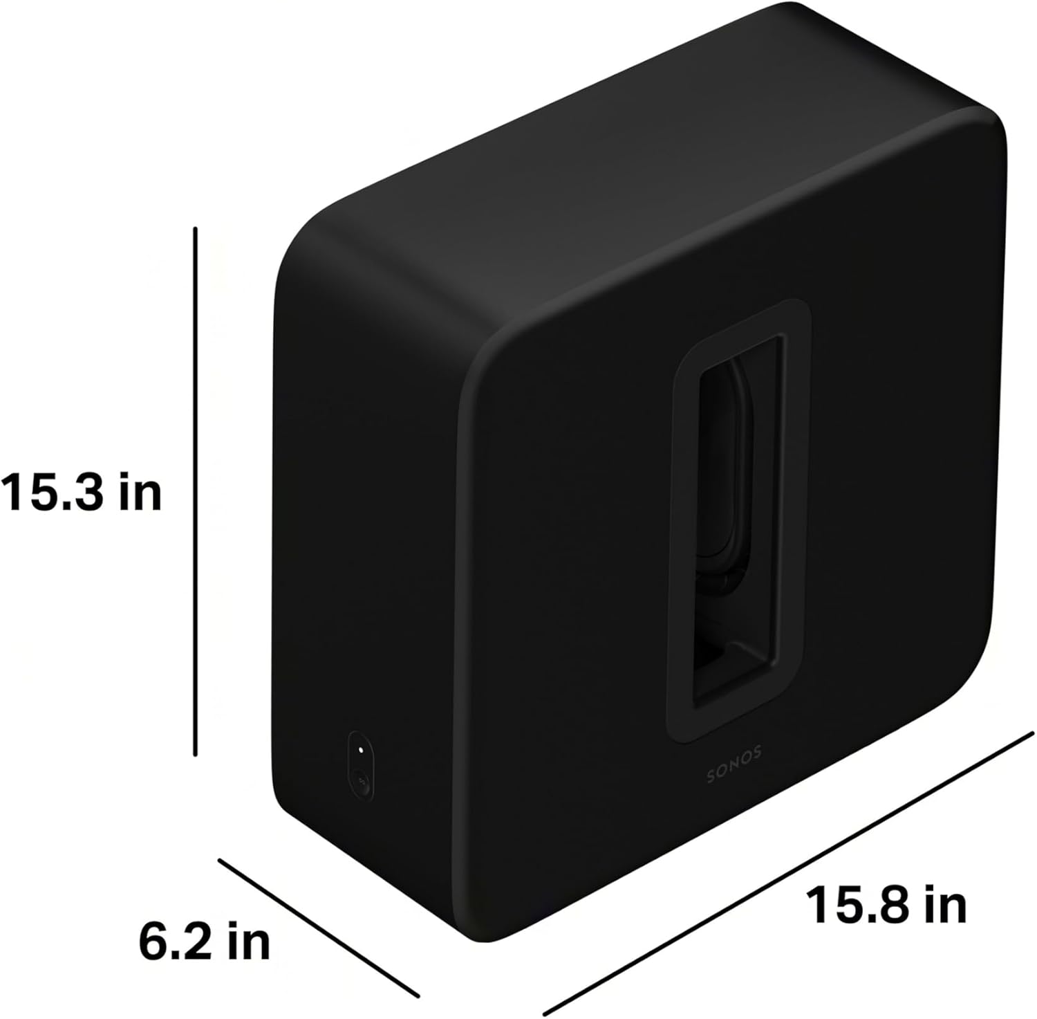 Sonos Sub 4 - Wireless Subwoofer - Black
