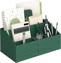 Wood Mail Organizer Countertop, Farmhouse Desk and Kitchen Countertop Storage by BELOVALE