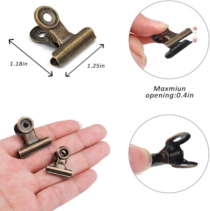 YUCHIYA 20 Pack Metal Clips - Image 6