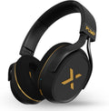 BlueAnt Pump X - The Gym Headphones | Sports Headphones | Cushioned & Cooling Ear Pads | (ANC) Active Noise Cancelling/Advanced Transparency | Wireless | Up to 58hr Play Time (Black | Gold)