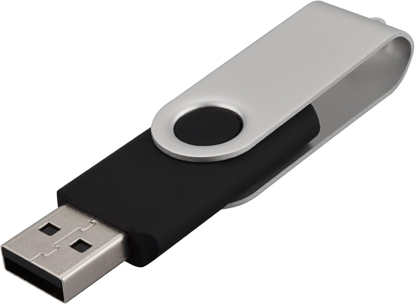 Aiibe 1GB Flash Drive 20 Pack Bulk 1GB USB Flash Drives 2.0 Memory Stick Thumb Drives Black