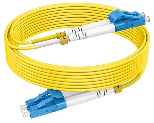 OS2 Patch Cable 300ft LC to LC Single Mode Fiber Patch Cables, Options by RamboCables