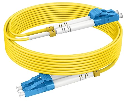 LC to LC Single Mode Fiber Patch Cables, OS2 Patch Cable 8m, Options 7inch~800ft by RamboCables