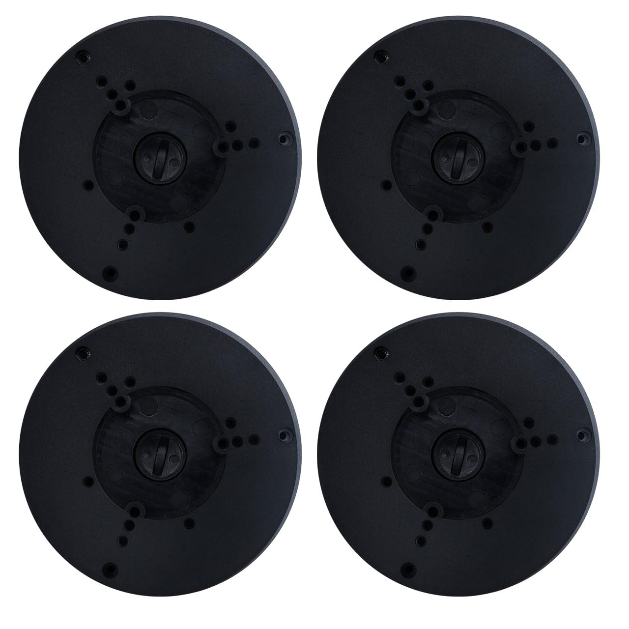 4 Pack PFA130-E Security Camera Junction Box-Premium ABS Security Camera Mount Bracket-Waterproof Universal Camera Junction Box for Mounting Surveillance Cameras-Outdoor Security Camera Box