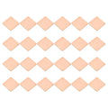 PATIKIL Copper Heatsink Pad Shims, 24 Pcs 15x15x0.8mm Copper Pad Shim IC Chipset GPU CPU Thermal Heatsink for Cooling Laptop Desktop Computer