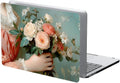 Compatible with MacBook Air 13.3 13.6 Inch Case 2022 2021 2020 2019 Plastic Hard Shell Case Cover,13.3 Pro(A1706/A1708/A1989/A2159/A2289/A2338), A Lady with Flowers