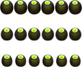 Silicone Replacement Earbud Tips Earbud Covers Fit for in-Ear Headphones (Inner Hole 3.8mm -5.1mm) Earbud Replacement Tips Earbud Rubber Tips 9 Pairs S/M/L