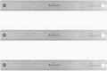 Westcott Stainless Steel Ruler Set by Westcott