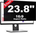 [5 Pack] 23.8 Inch Computer Privacy Screen Protector for 16:9 Widescreen Monitors-Anti-Glare & Blue Light Filter,Anti-Spy Film,Reduces Eye Strain (Fits Most Desktop Screens)